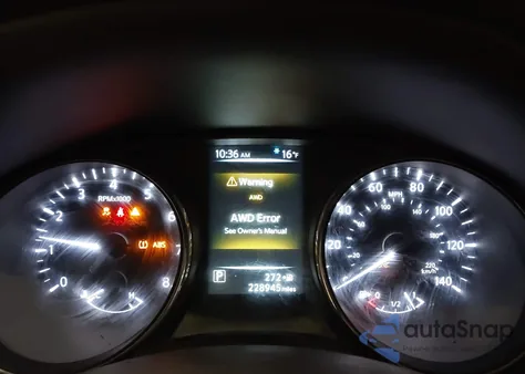 2017 Nissan Rogue S z USA, uszkodzony, nr VIN 5N1AT2MV8HC875295